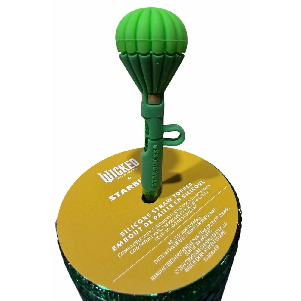 Starbucks Wicked Green Emerald City With‎ Straw Tumbler